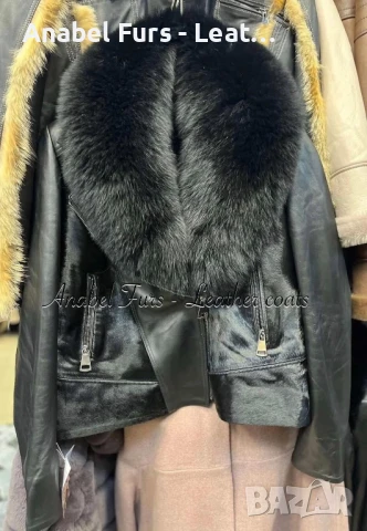 Дамски палта и якета от естествена кожа, снимка 6 - Палта, манта - 51145509