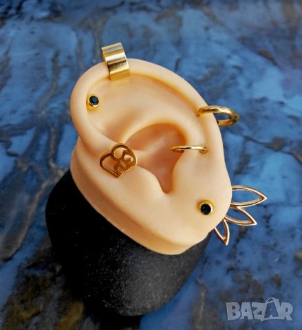 Хипоалергенни обеци от хирургическа стомана.