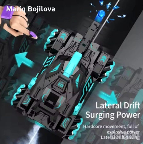 Реалистичен танк с дистанционно управление – Приключение за малки командири, снимка 5 - Коли, камиони, мотори, писти - 51359742