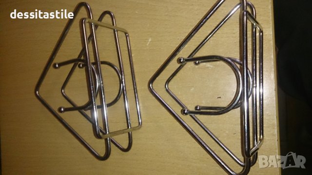 Стойки за салфетки 2 бр., снимка 2 - Аксесоари за кухня - 37294809