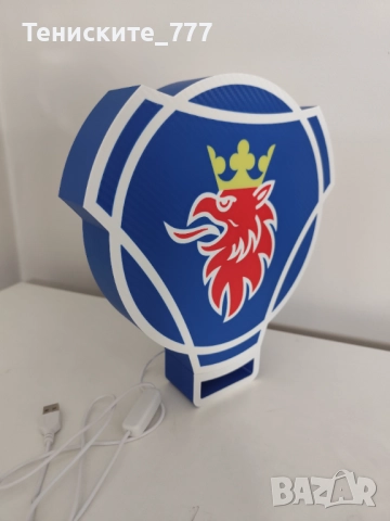 3д лампа Scania, снимка 3 - Настолни лампи - 52216666