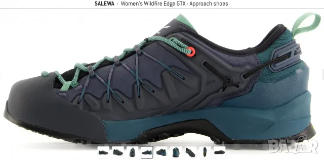 туристически обувки Salewa WS Wildfire Edge GTX номер 38  водоустойчиви , снимка 4 - Други - 56203523