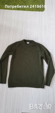 C.P. Company Wool Mens Size S/ M ОРИГИНАЛ! Мъжки Вълнен Пуловер!, снимка 6 - Пуловери - 31267266