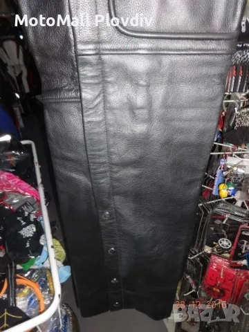 Гамаши телешки бокс нови чопър ретро мото мотор рокер кожа кожени, снимка 4 - Аксесоари и консумативи - 49175695