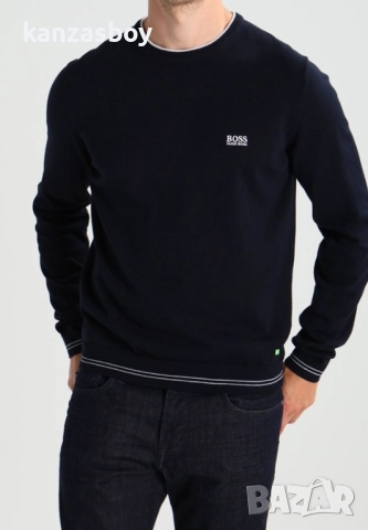 hugo boss green rime fw15 - страхотен мъжки пуловер М