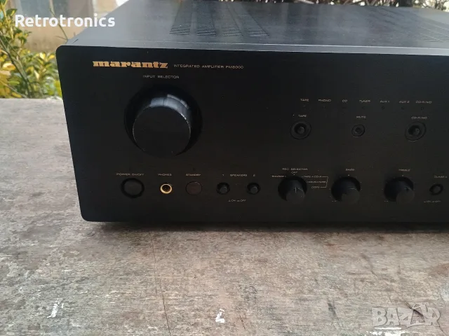 Marantz PM 8000 – Аудиофилски усилвател с Клас А режим (Топ състояние), снимка 2 - Ресийвъри, усилватели, смесителни пултове - 56089899