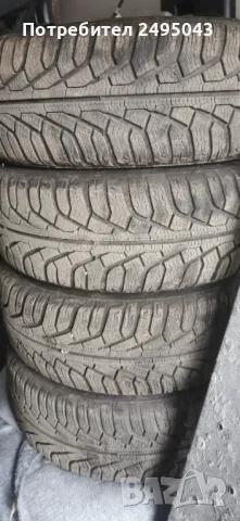 Джанти с зимни гуми от шкода фабиа 5 х100, снимка 3 - Гуми и джанти - 47929961