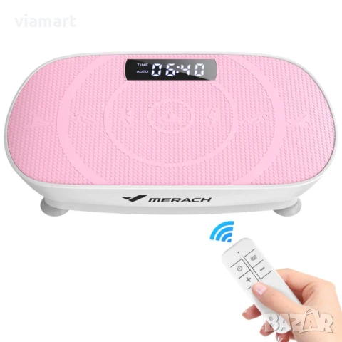Вибрираща платформа MERACH MR-2398 с Bluetooth, LED дисплей, 10 нива