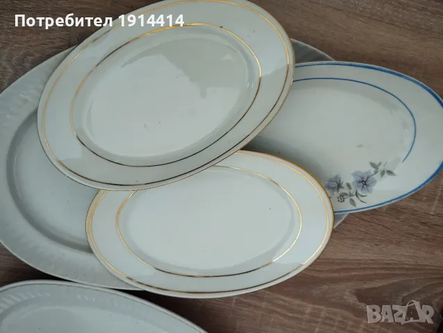 Порцеланови чинии, снимка 3 - Чинии - 49754275