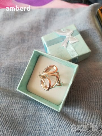 Сребърен пръстен - модел R080, снимка 4 - Пръстени - 25886153