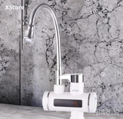 Водонагревател , LED, гъвкав струйник, за стена или плот, снимка 5 - Други стоки за дома - 51995709