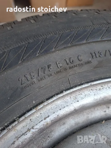 гуми с джанти за фиат дукато, снимка 3 - Гуми и джанти - 55741164
