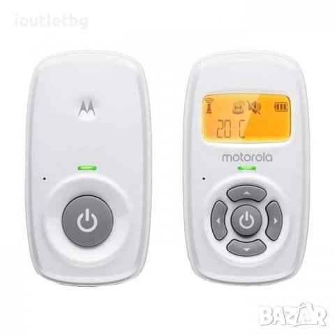 Аудио бебефон Motorola MBP24 Digital, Sistem DECT, снимка 1 - Бебефони - 38785623