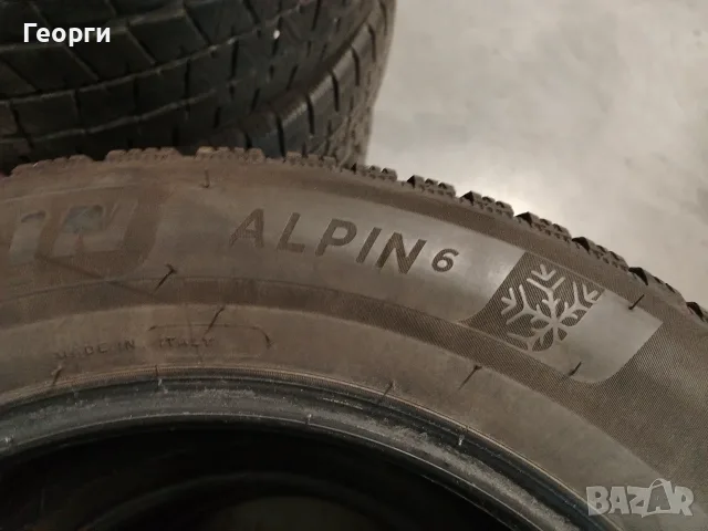 4бр.зимни гуми 215/60/16 Michelin, снимка 4 - Гуми и джанти - 56335532