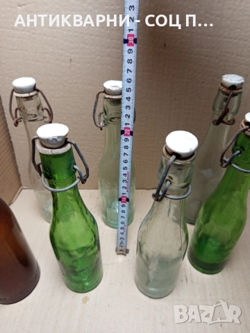 Стари Стъклени Шишета От Соца., снимка 14 - Антикварни и старинни предмети - 51571038