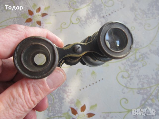 Старинен бронзов бинокъл , снимка 4 - Екипировка - 32069764