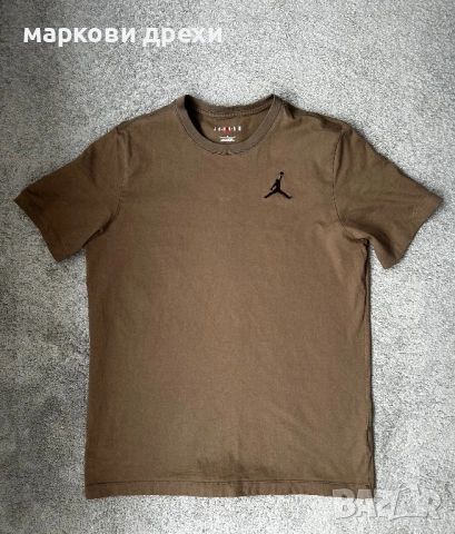 JORDAN T-SHIRT M J JUMPMAN EMB SS CREW L, снимка 4 - Тениски - 53086470