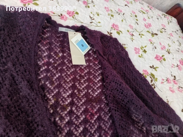 Модерна жилетка, размер 8 UK, снимка 2 - Жилетки - 51231240