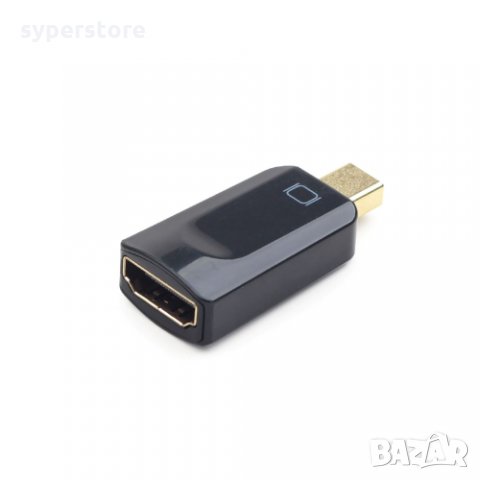 Преходник Адаптер от Mini DP Мъжки към HDMI Женски VCom SS001167 Adapter Mini DP/HDMI