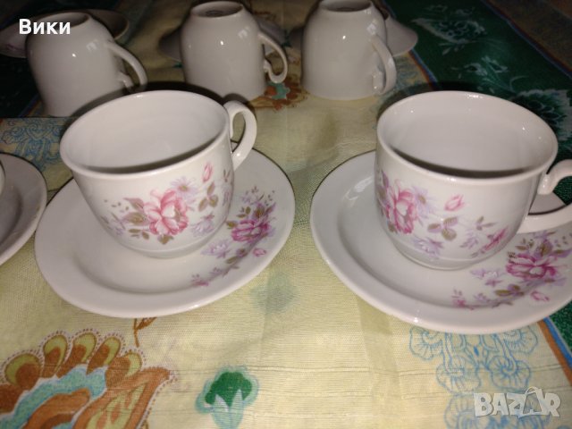 Сервиз за кафе European  Izida porcelain Изида , снимка 12 - Сервизи - 35029117