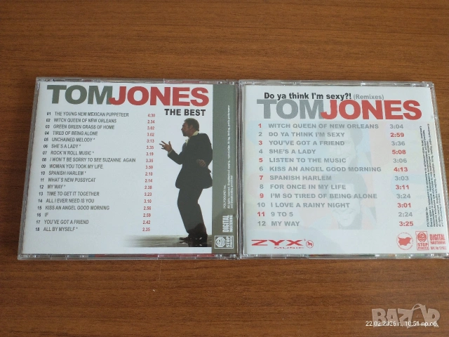 Tom Jones – Double CD Collection (18 Hits + 12 Remixes) – Отлично състояние , снимка 6 - CD дискове - 54182490