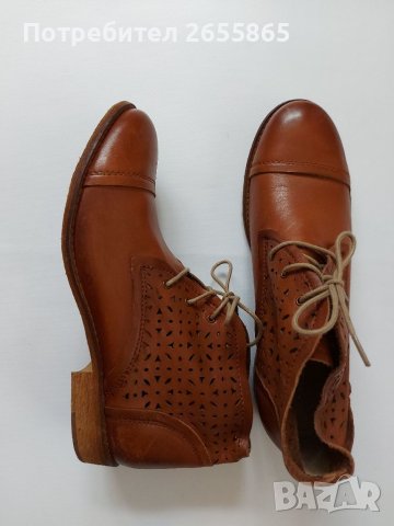 Дамски кожени боти р.41, снимка 9 - Дамски боти - 37969575