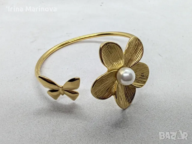 Гривна от стомана, снимка 3 - Гривни - 49830627