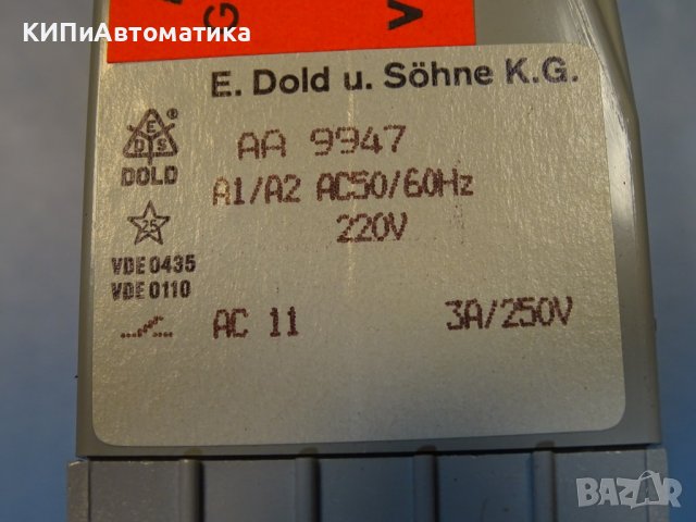 реле време E.DOLD AA9947 time relay 15-300s, снимка 4 - Резервни части за машини - 39382814