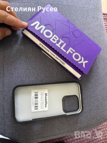 mobilfox full shock 3.0 iphone 16 pro max  кейс гръб нов чисто нов , само отворен от кутията , сгреш, снимка 2 - Калъфи, кейсове - 52138778