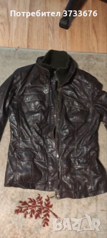 Дамско/юношеско/ кожено яке., снимка 4 - Якета - 42760451