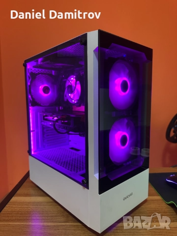 Геймърски компютър Ryzen 5 5600,RTX 4060 8GB,32GB RAM,512GB NVMe, 1TB HDD