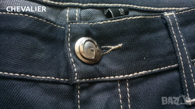 GUESS Premium Stretch Jeans Размер 34 мъжки еластични дънки 9-67, снимка 8 - Дънки - 50632856