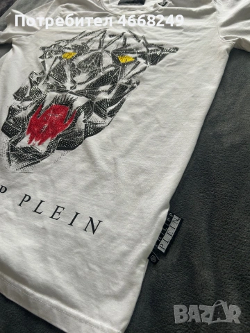 Тениска Филип Плейн , снимка 2 - Тениски - 53370337