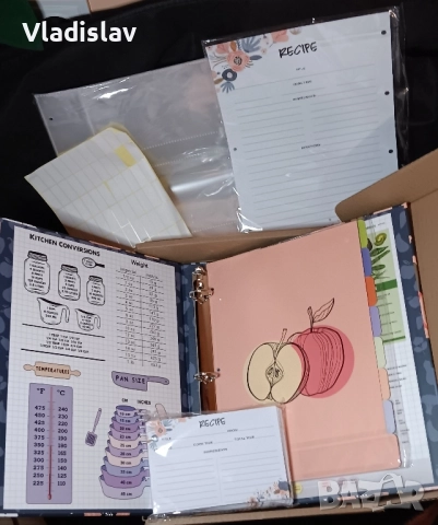 Голяма книга с рецепти за записване, снимка 2 - Други - 52509477