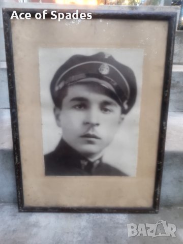 Стара Снимка Портрет с Рамка  35/ 47 см. (5)