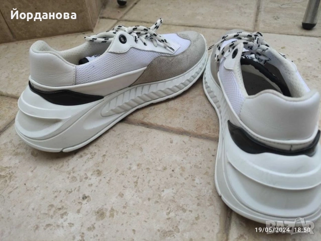 Сникърси ест.кожа 38 номер, снимка 7 - Маратонки - 53907312