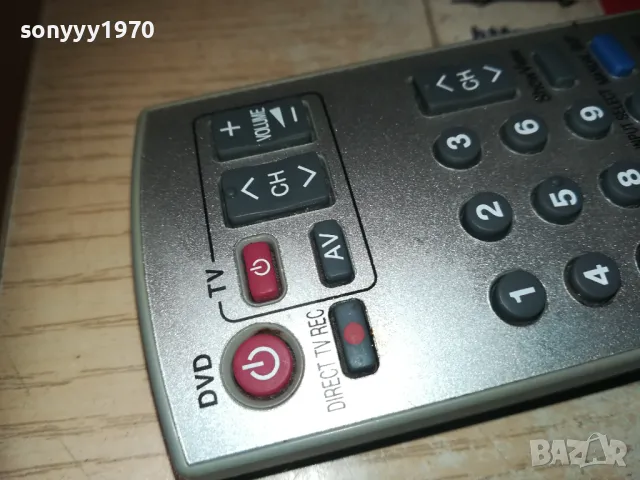 PANASONIC DVD & TV REMOTE CONTROL-ВНОС SWISS 2110240845, снимка 12 - Дистанционни - 47658576