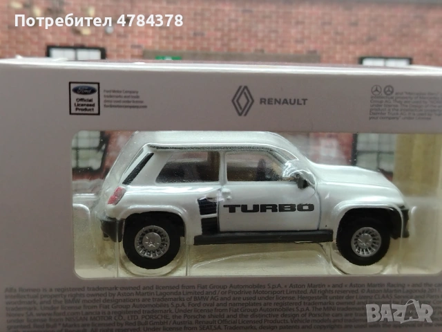 RENAULT 5 TURBO NOREV 1:64, снимка 2 - Колекции - 54217678