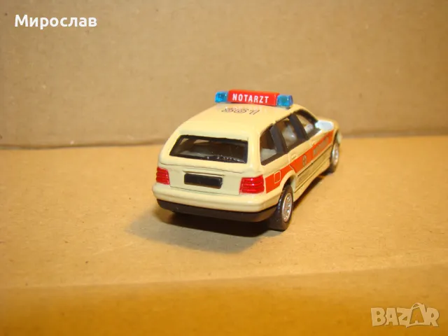 1:72 HONGWELL BMW 3 ИГРАЧКА КОЛИЧКА МОДЕЛ, снимка 4 - Колекции - 48633164