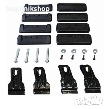 Напречни греди за Nissan Qashqai със стандартен покрив, снимка 6 - Аксесоари и консумативи - 42660639