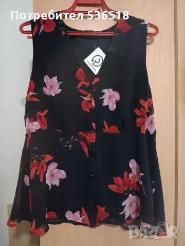 Дамски топ Vero Moda, снимка 2 - Корсети, бюстиета, топове - 47603455