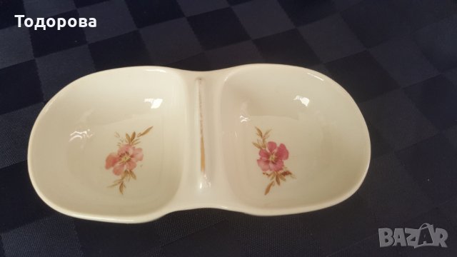 Порцеланова солница, снимка 2 - Други - 34185026