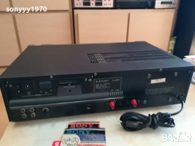 BLAUPUNKT CA-6300 DECK RECEIVER-ВНОС SWISS 0403251529, снимка 10 - Ресийвъри, усилватели, смесителни пултове - 49359345