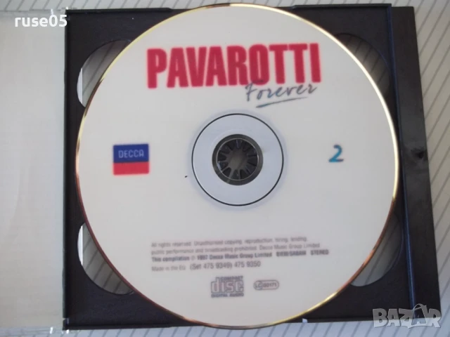 CD аудио "PAVAROTTI - Forever" двоен, снимка 4 - CD дискове - 51021264