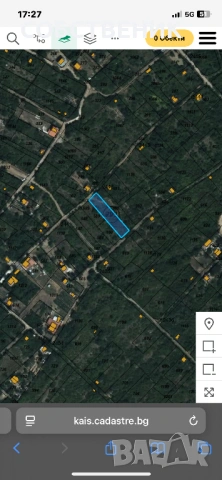 От собственик! Парцел 736кв.м. До къщите на на вилна зона Табакова чешма с номер 56722.723.1137, снимка 2 - Парцели - 53153710