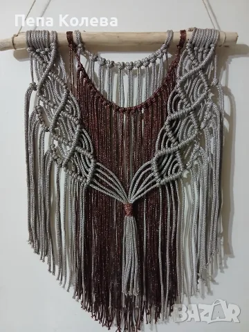 Пано макраме-ръчна изработка , снимка 3 - Пана - 56256659