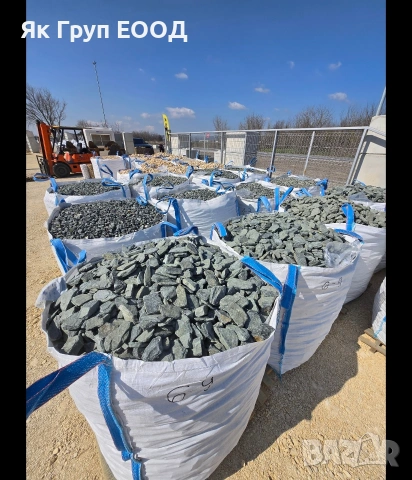 камъни гнайс тикли подова настилка декоративни обли градинско обзавеждане оформен глиц, снимка 5 - Облицовки - 53852346