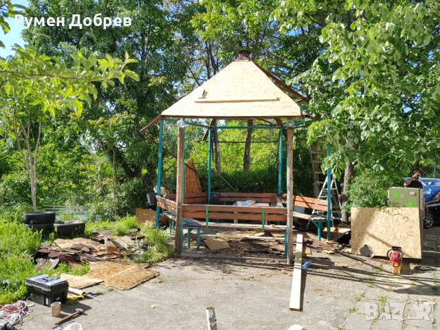 Изграждане на Дървени Навеси  София, снимка 14 - Ремонти на покриви - 39437791