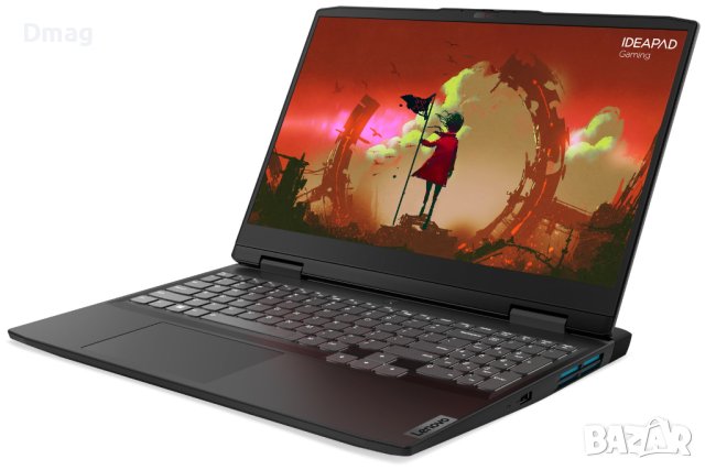 15.6"Lenovo Gaming/ Ryzen 7 / 16GB/ SSD / RTX3050 /Win11, снимка 3 - Лаптопи за игри - 44495248