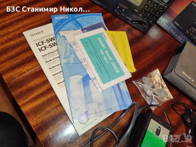 Радио Sony ICF-SW7600G FM Stereo/SW/MW/LW PLL World Radio., снимка 14 - Радиокасетофони, транзистори - 53240394